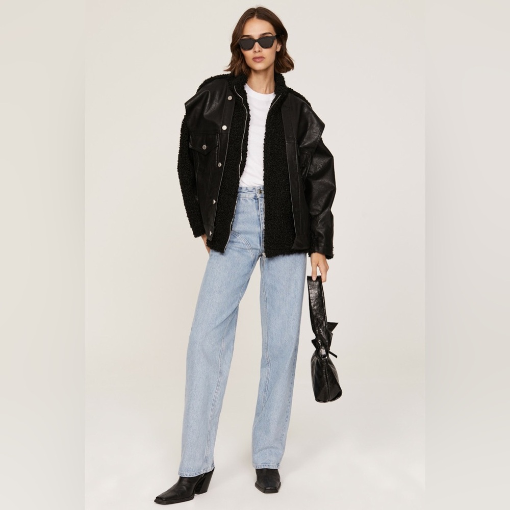 Blank NYC Black Leather Jacket